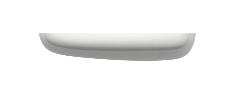 Weißes Vitra Corniches Wandboard Large, moderne Ablage für die Wand, minimalistisches Design.